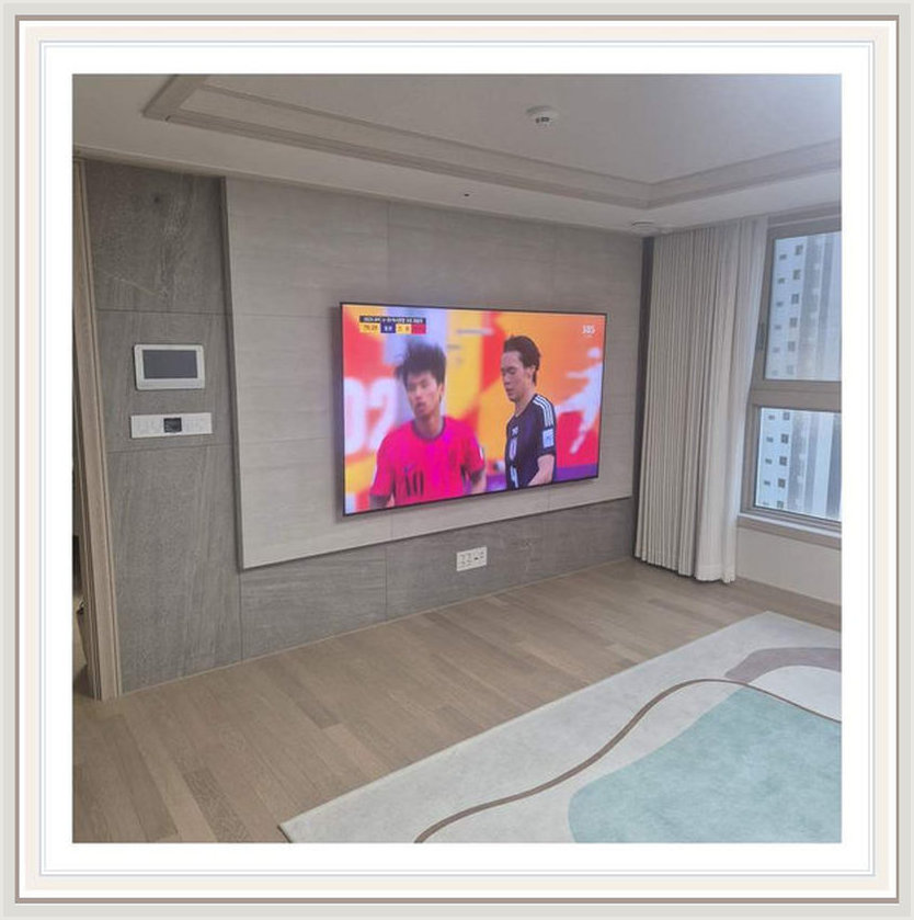 당일 철거 상담 시 참고하는 벽걸이TV 설치 사진: 공간을 다시 쓰는 방법, 중랑구·광진구·동대문구 관련 안내용 참고 이미지